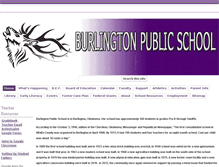 Tablet Screenshot of burlingtonschool.com